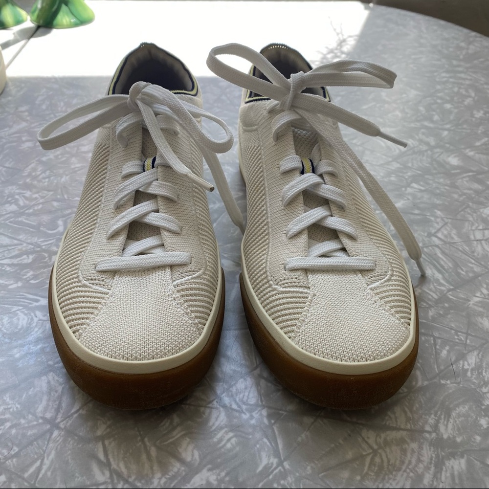 Rothy’s Shoes | The Lace Up In Vanilla